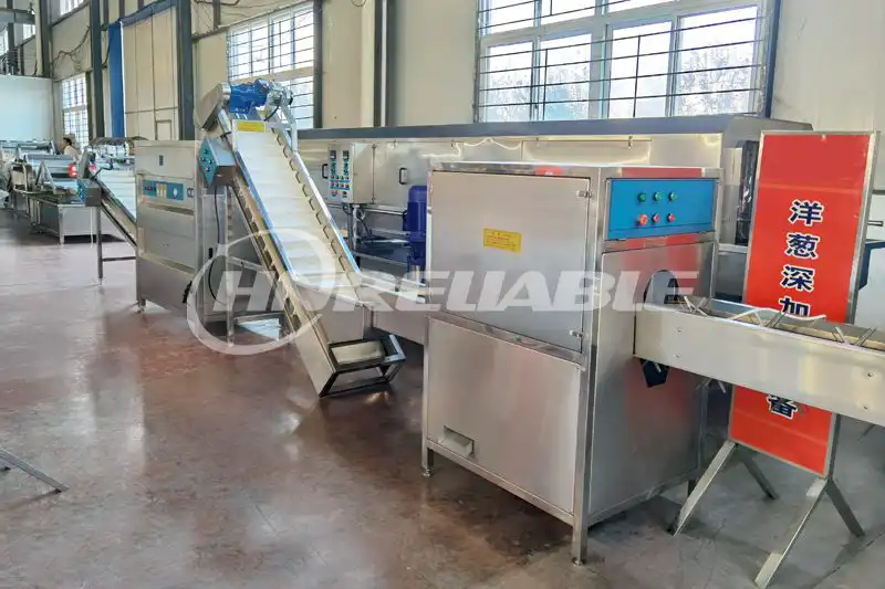 Automatic Onion Peeling Line